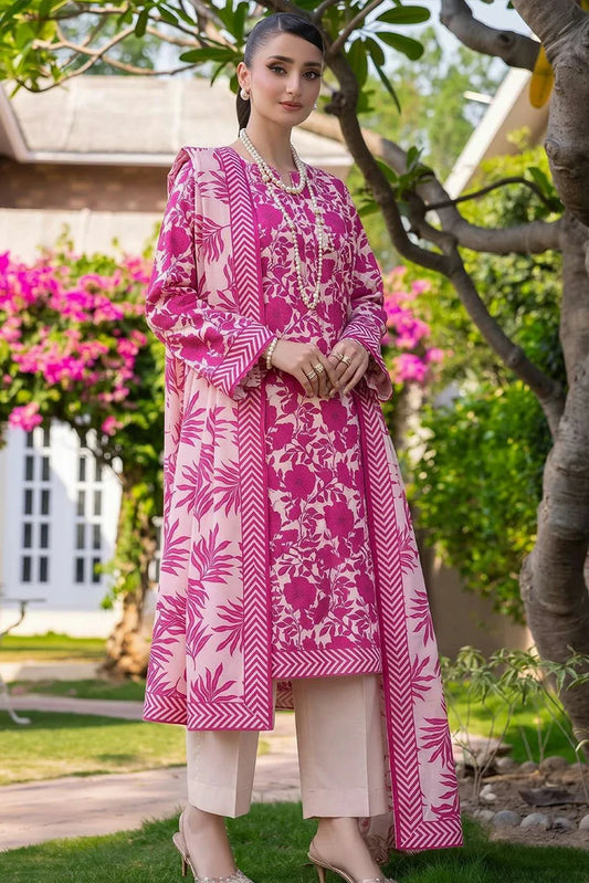 Motifz - Rang Digital Printed Linen Collection - 2640-AMBER - Unstitched