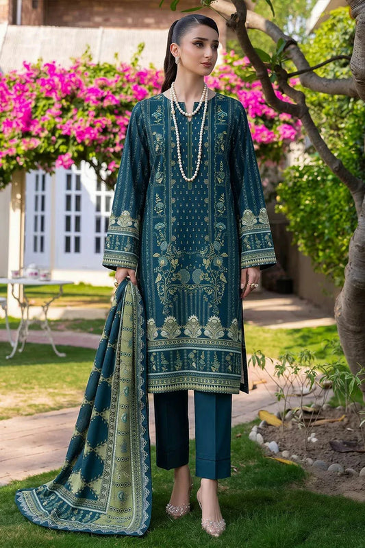 Motifz - Rang Digital Printed Linen Collection - 2641-NISA - Unstitched