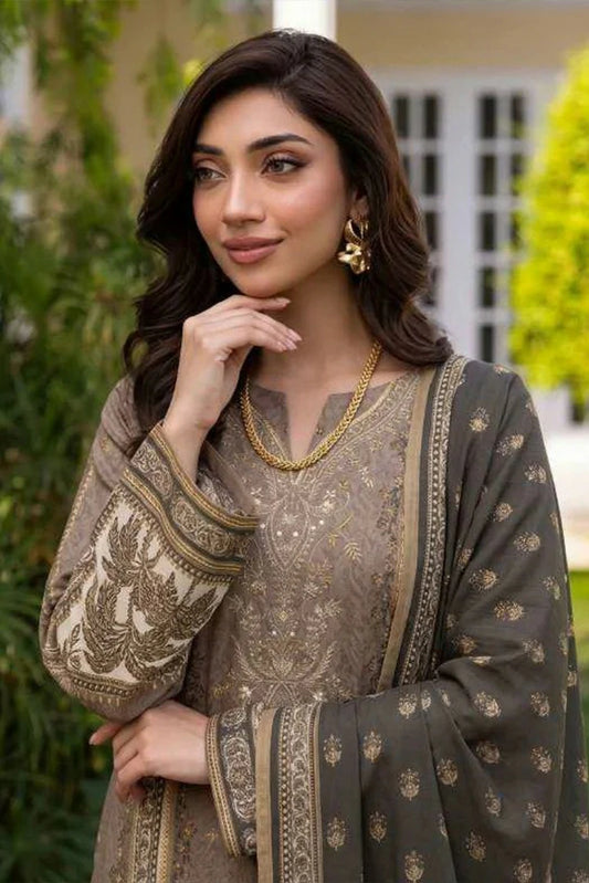 Motifz - Rang Digital Printed Linen Collection - 2642-LEYANA - Unstitched