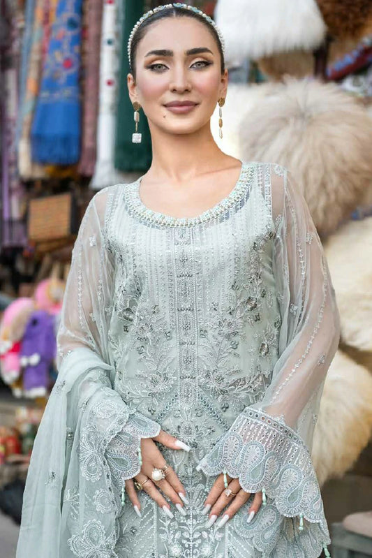 Janique - JJ Embellish Luxury Chiffon Collection - Design-04 - Unstitched
