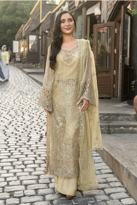 Janique - JJ Embellish Luxury Chiffon Collection - Design-06 - Unstitched