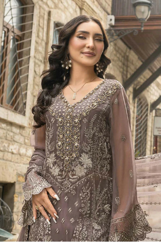 Janique - JJ Embellish Luxury Chiffon Collection - Design-07 - Unstitched