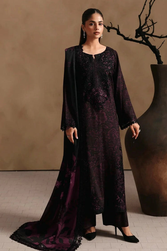 Ramsha - Naqsh Embroidered Rawsilk Collection Vol 2 - RS-202 - Unstitched