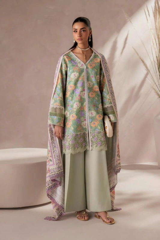Rajbari - Raha Premium Silk Karandi Collection - Design-10 - Unstitched