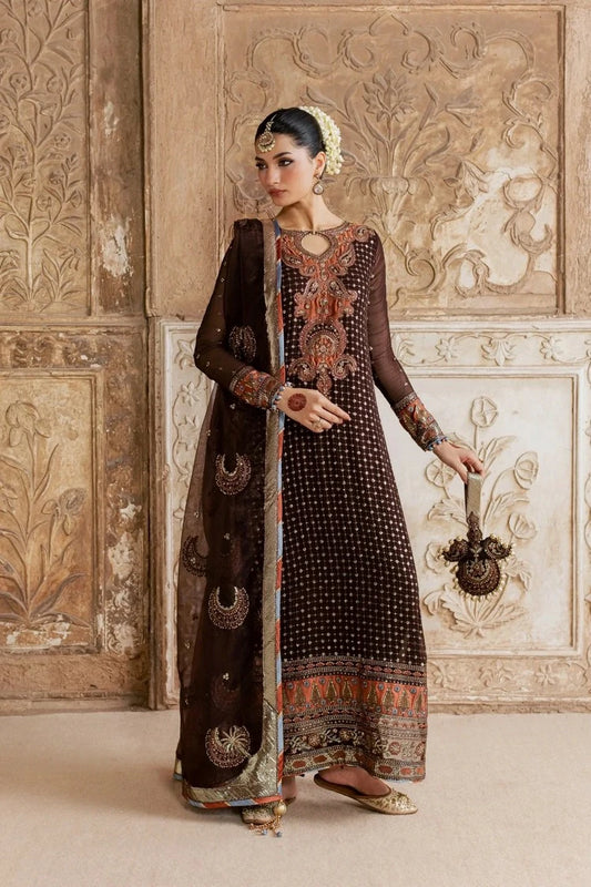 Rang Rasiya - Chatoyer Wedding Formals - D-07-Dune - Unstitched