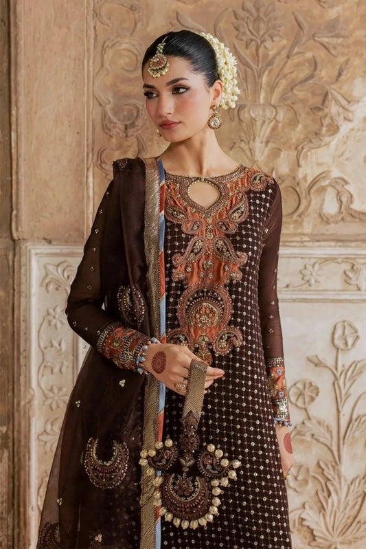 Rang Rasiya - Chatoyer Wedding Formals - D-07-Dune - Unstitched