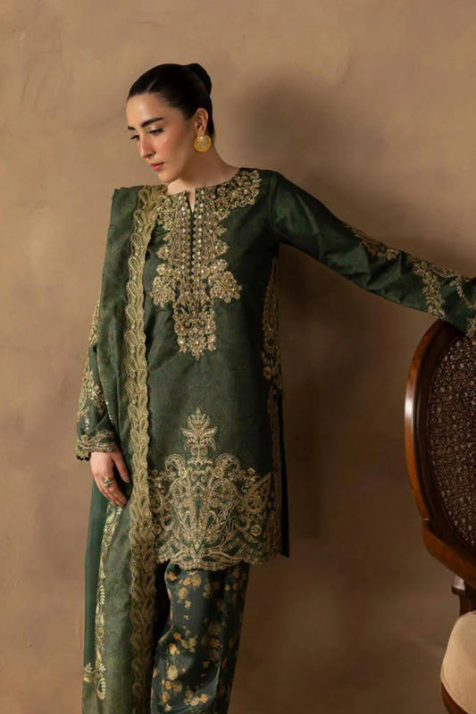 Rajbari - Silah Premium Silk Edit - 08-Zaria - Unstitched