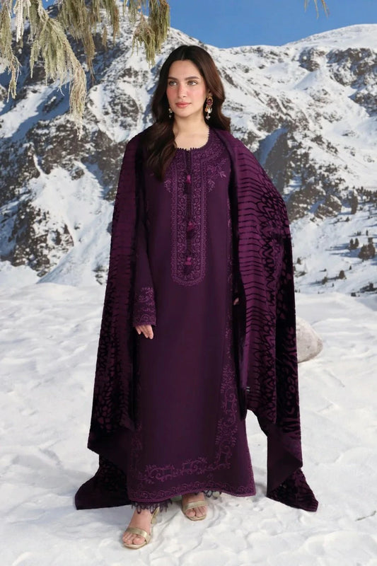 Rang Rasiya - Winter Carnation Collection - 05-Velour - Unstitched