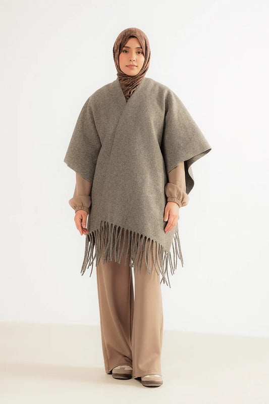 Divinely Crafted - Cape Shawls - Grey