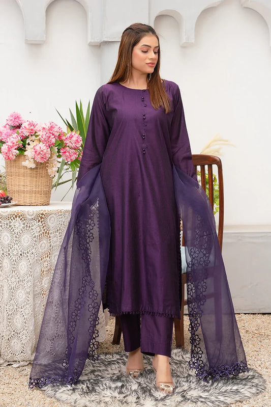Kanavez - Khaadi Cotton Collection - D1 Azalea