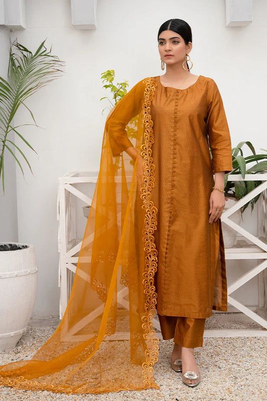 Kanavez - Khaadi Cotton Collection - D2 Plumeria