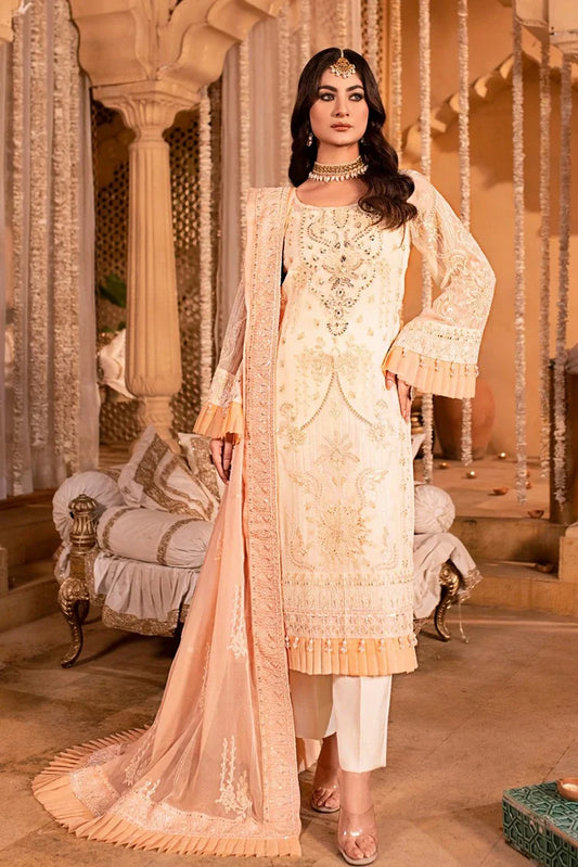 Eileen - Unstitched Luxury Chiffon - D4-Lainy