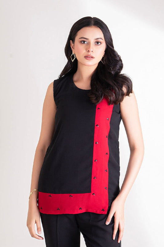 Picture of <!--ms-->The Slay Wear - Co-ord Set - Dark Cherry Set - Available at Raja Sahib