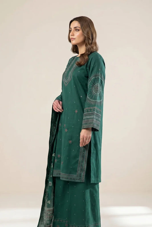 Kleren - Dastoor Embroidered Dobby - Stitched - D-05