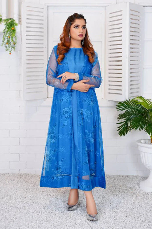 Picture of <!--ajh-->Emeralds - Daily Pret Collection - Deep Ocean - Available at Raja Sahib