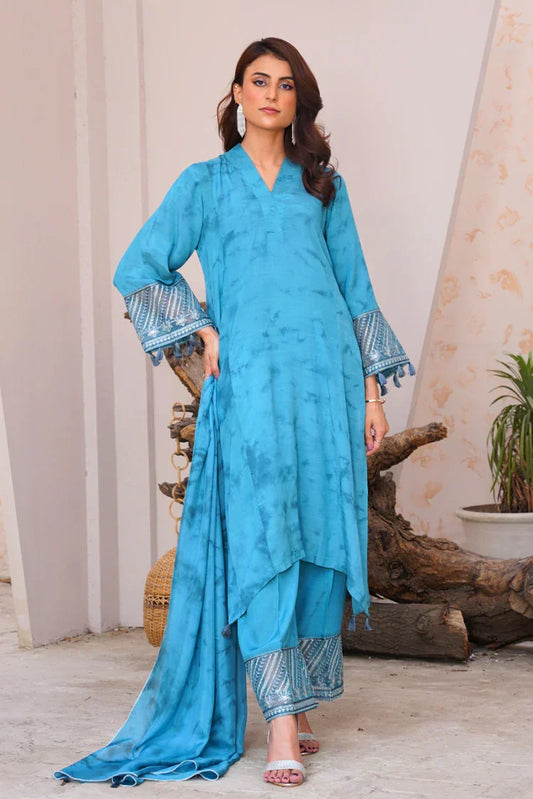 Picture of <!--bvr-->Emeralds - Embroidered Silk Festive Pret - Dream Catcher - Available at Raja Sahib