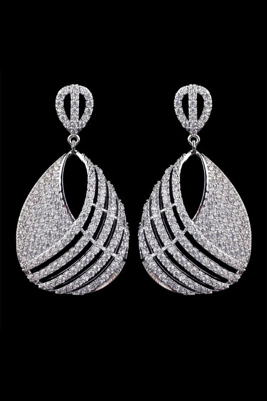 Blumoon - Zircon Drop - Earrings
