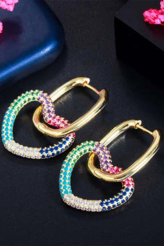 Blumoon - Heart Hoop - Multi - Earrings