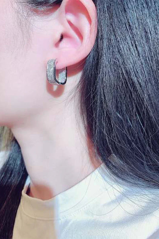 Blumoon - Hoop - R Plated - Earrings