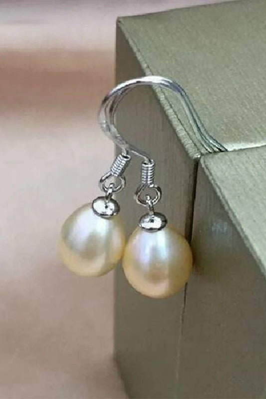 Blumoon - Freshwater Pearl Drop - Pink - Earrings