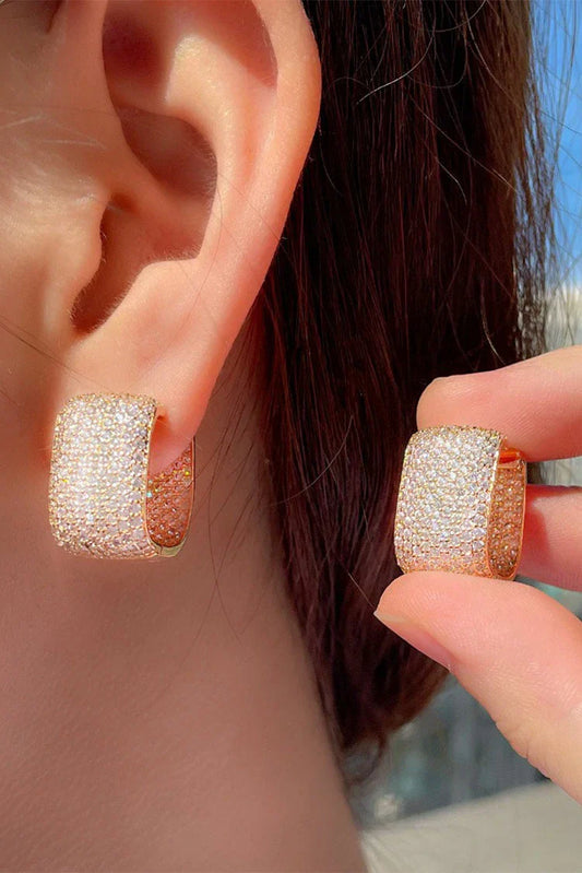 Blumoon - Hoop - Earrings - Gold