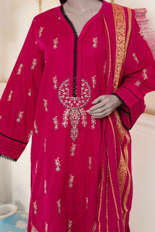 6Teen - 3 Piece - Embroidered Lawn Suit