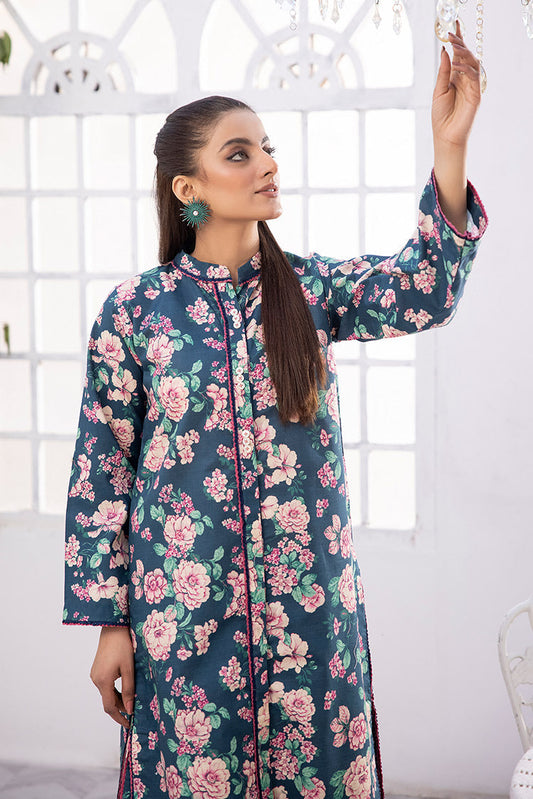 Ellena - 2-PC Unstitched Digital Printed Lawn Suit