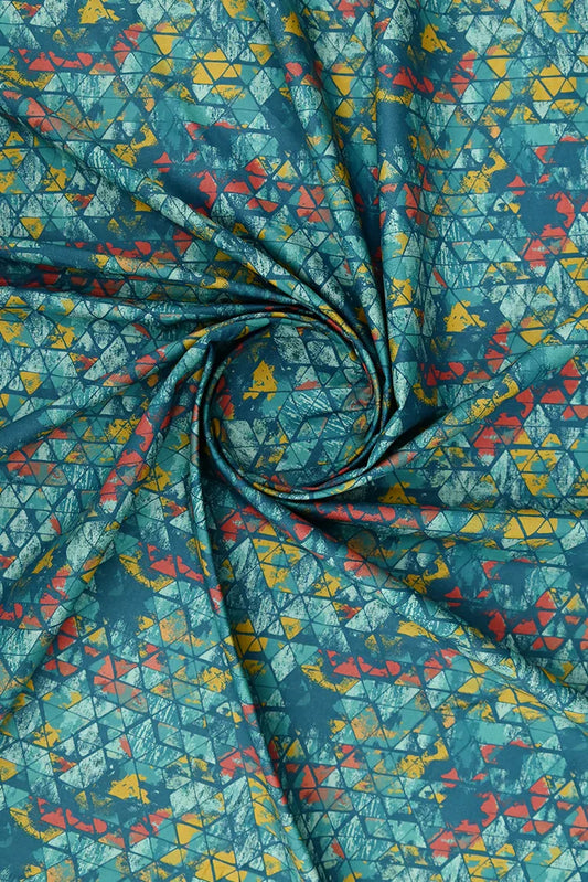 Picture of 1-PC Unstitched Printed Cambric Kurti - Available at Raja Sahib
