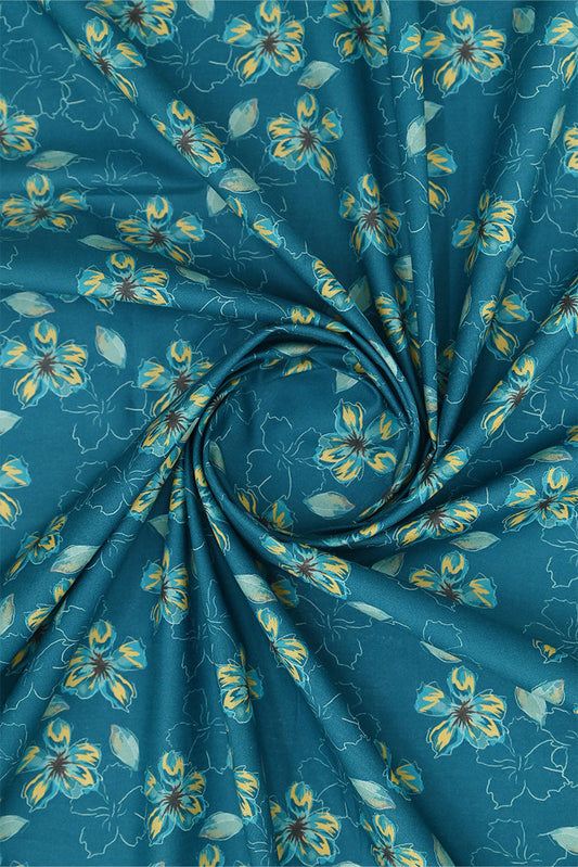 Picture of 1-PC Unstitched Printed Cambric Kurti - Available at Raja Sahib