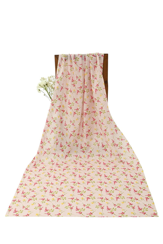 Ellena - 1-PC Unstitched Printed Cambric Kurti