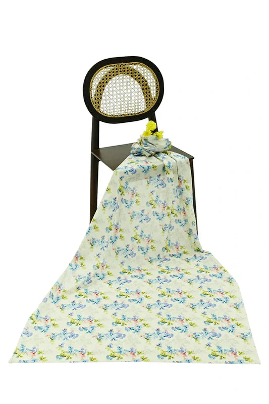 Picture of 1-PC Unstitched Printed Cambric Kurti - Available at Raja Sahib