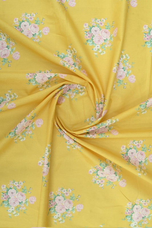 Picture of 1-PC Unstitched Printed Cambric Kurti - Available at Raja Sahib