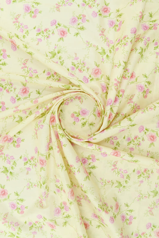 Picture of 1-PC Unstitched Printed Cambric Kurti - Available at Raja Sahib