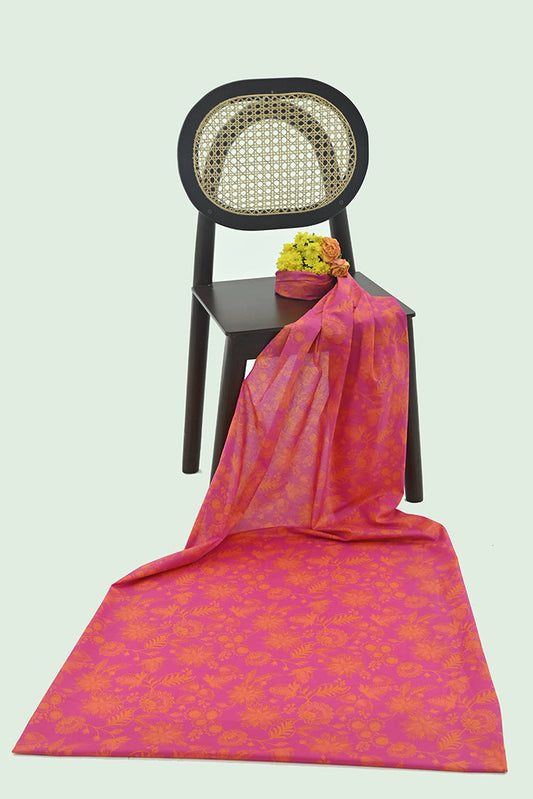Ellena - 1-PC Unstitched Printed Cambric Kurti