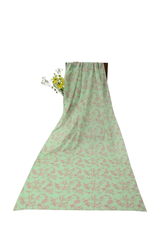 Picture of 1-PC Unstitched Printed Cambric Kurti - Available at Raja Sahib