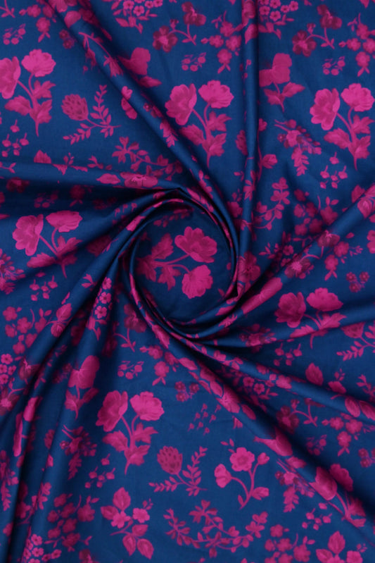 Picture of 1-PC Unstitched Printed Cambric Kurti - Available at Raja Sahib