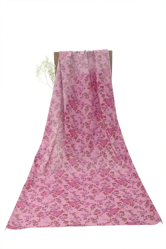 Ellena - 1-PC Unstitched Printed Cambric Kurti