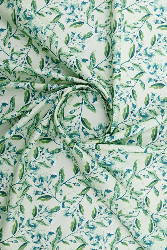 Picture of 1-PC Unstitched Printed Cambric Kurti - Available at Raja Sahib