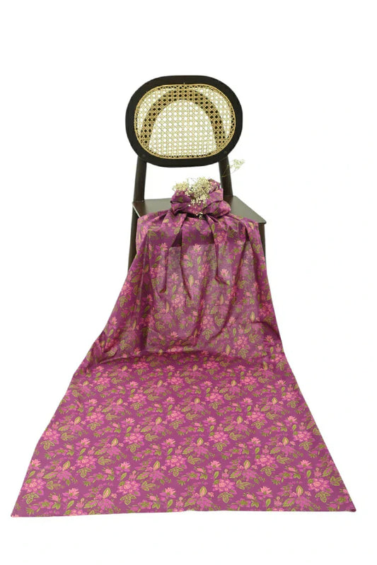 Ellena - 1-PC Unstitched Printed Cambric Kurti