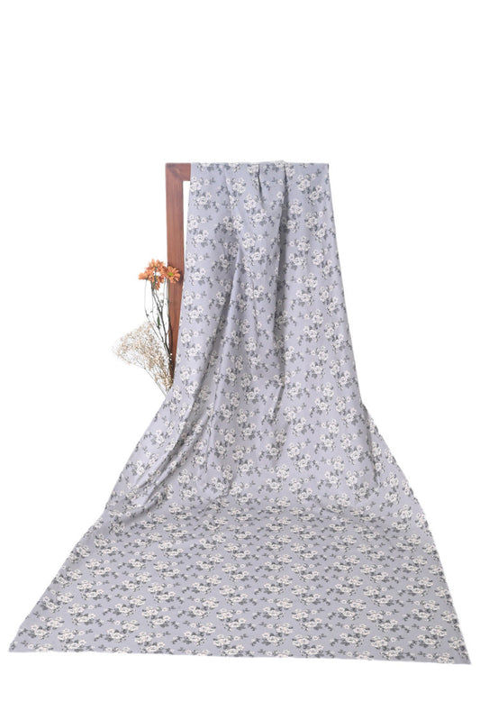 Ellena - 1-PC Unstitched Printed Cambric Kurti