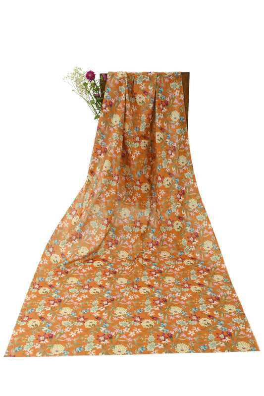 Ellena - 1-PC Unstitched Printed Cambric Kurti