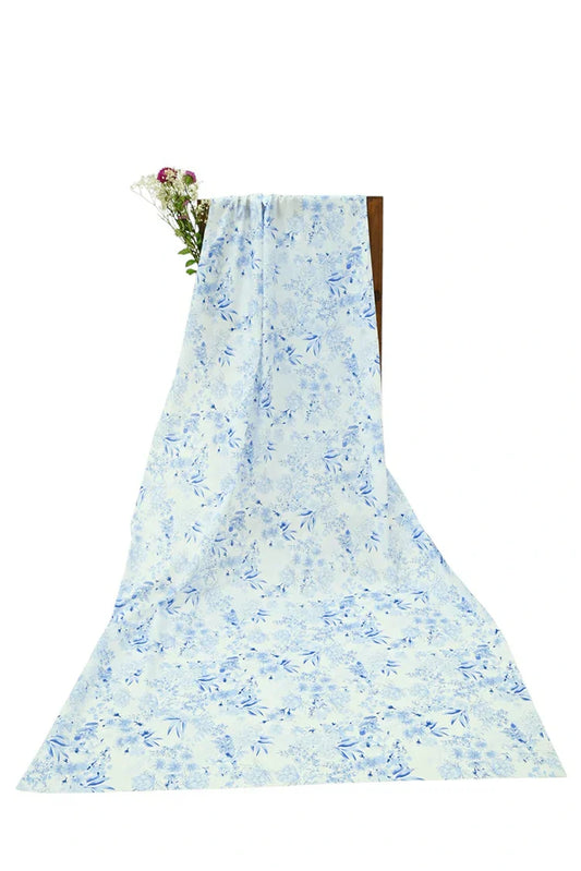 Picture of 1-PC Unstitched Printed Cambric Kurti - Available at Raja Sahib