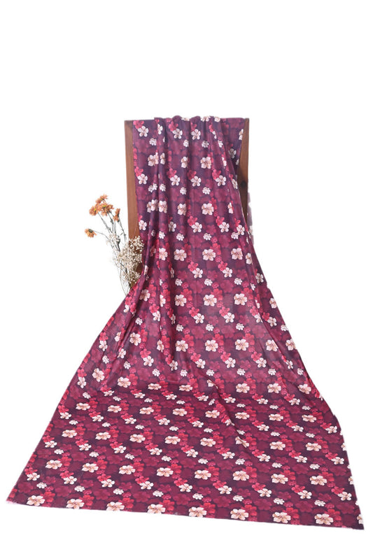 Ellena - 1-PC Unstitched Printed Cambric Kurti