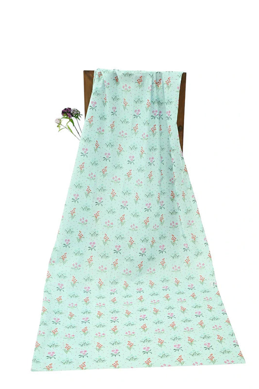 Ellena - 1-PC Unstitched Printed Cambric Kurti