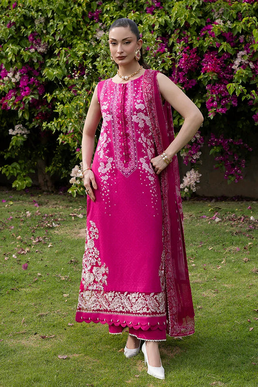 Ellena - 3-PC Unstitched Embroidered Lawn Suit