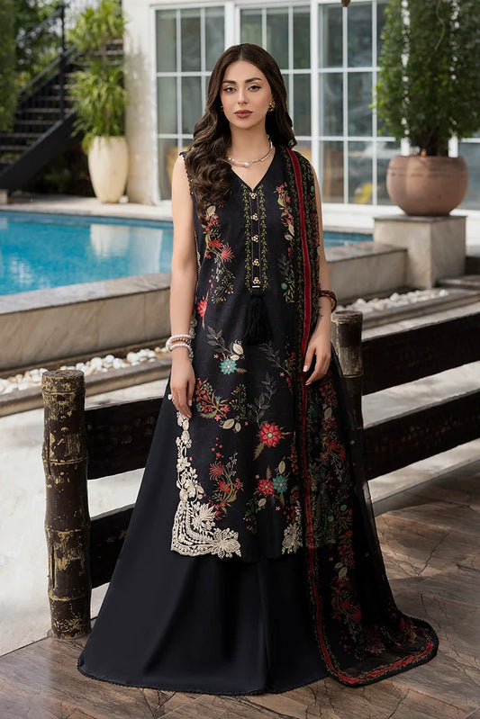Ellena - 3-PC Unstitched Embroidered Lawn Suit