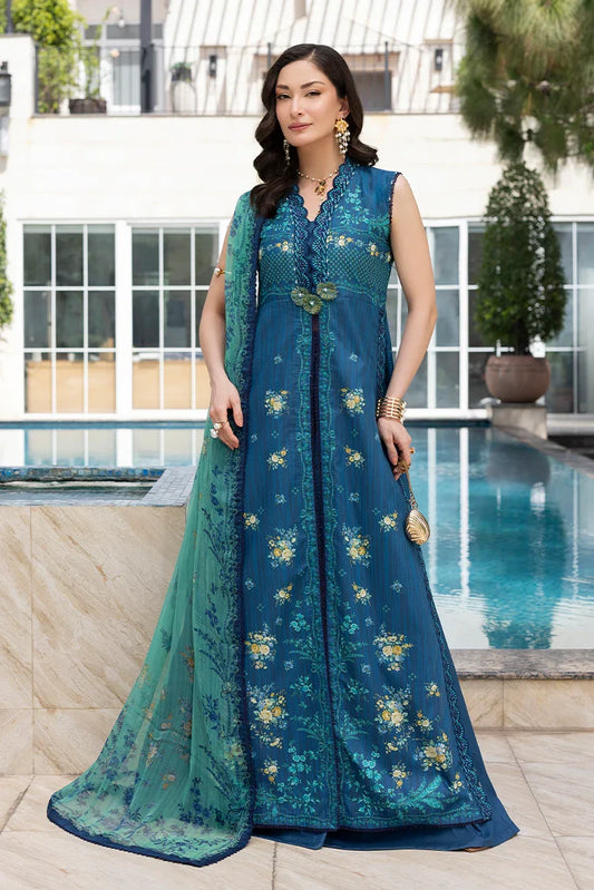 Ellena - 3-PC Unstitched Embroidered Lawn Suit