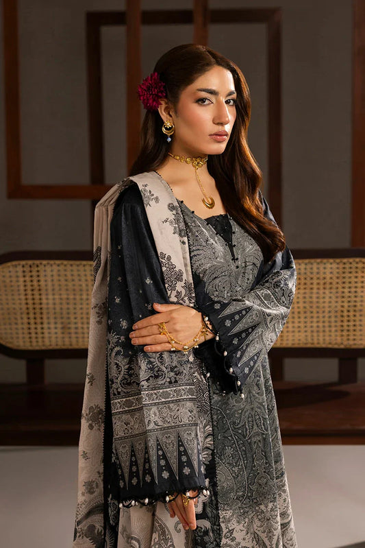 Ellena - 3-PC Unstitched Printed Lawn Suit