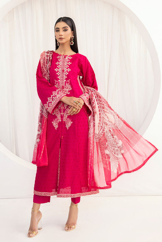 Ellena - 3-PC Stitched Embroidered Suit