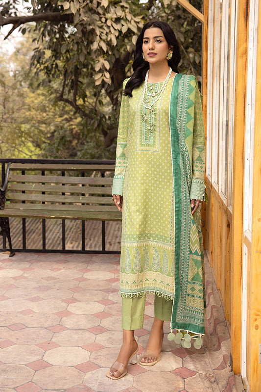 Ellena - 3-PC Unstitched Lawn Suit